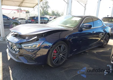 2019 Maserati Ghibli S Gransport from USA, damaged, VIN ZAM57YSS8K1323557